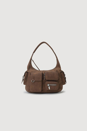 Medium Pocket Hobo Bag (brown)