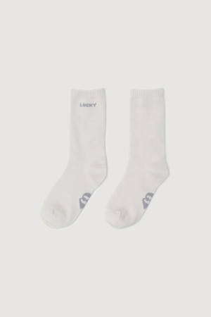 Lettering Point Socks(white)