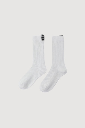 Label Decorated Metal Socks(silver)