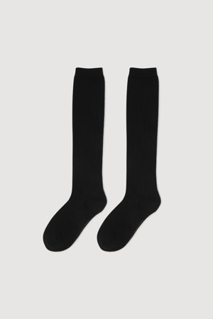 Basic Corduroy Knee Socks