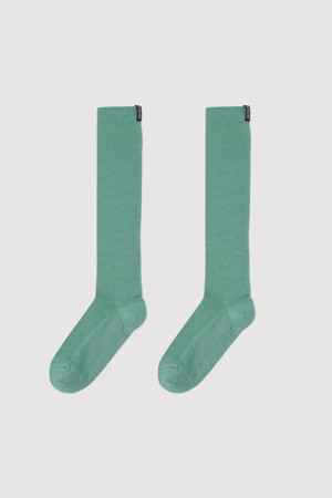 A-Label Decoration Metal Knee Socks(green)