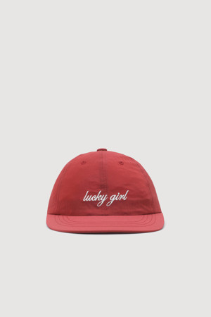 Embroidery Point straight Ball Cap (red)