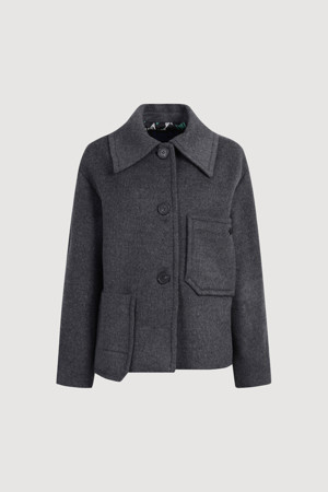 Wool Half Coat
