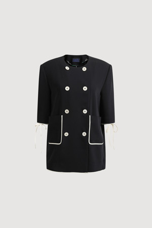 Double Button Piping Jacket