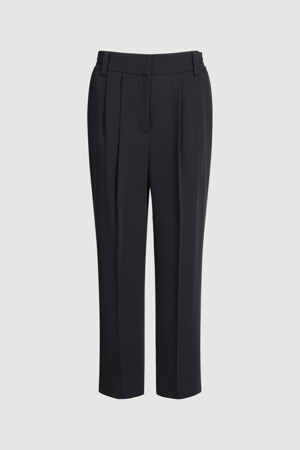 Banding Two Tuck Pants (black)