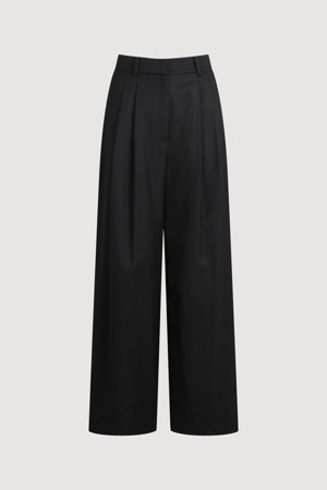 Wool Wide Pants