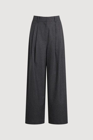 Wool Wide Pants