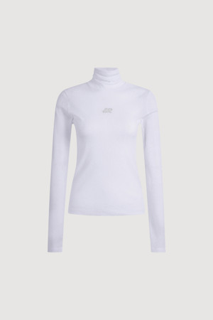 High Neck See-through T-shirt