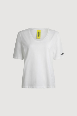 Basic U-neck Half Sleeve T-shirt