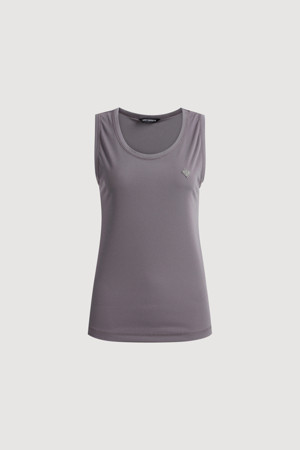 Logo Patch Sleeveless T-shirt