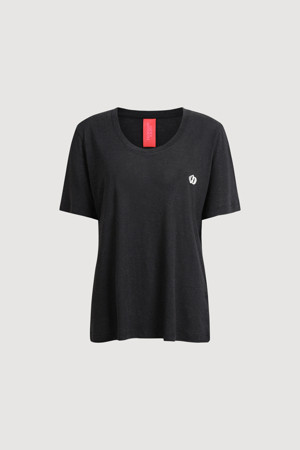 U Neck Slub T-shirt