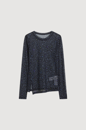 Leopard Tulle T-shirt