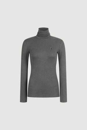 Chouette Patch Turtle Neck T-shirt