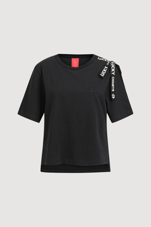 Logo Strap Half Sleeve T-shirt