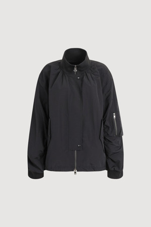 Stud Point Big Embroidery Bomber Jumper