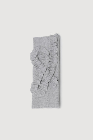 Chouetties by LUCKY CHOUETTE_Ribbon Point Hair Band(grey)