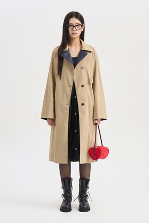Trench-Type Mac Coat (begie)
