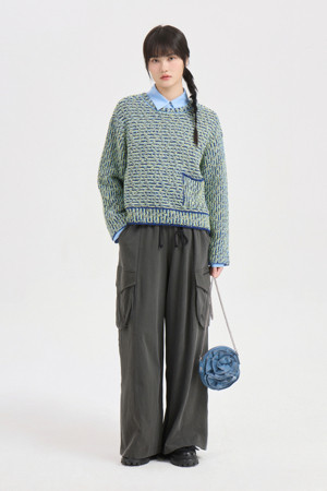 Pocket Point Jersey Banding Pants (dark grey)