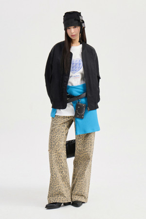 Chouetties by LUCKY CHOUETTE_Frill Air Jumper (black)