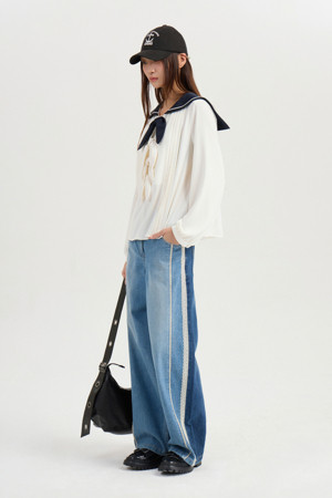 [Atelier] Ribbon decoration Sailor Poly (ivory)