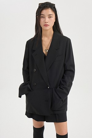 Poly Double Jacket (black)