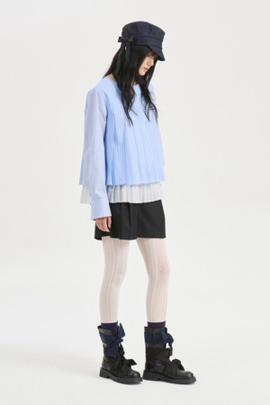 Tuck Point Check Shorts (black)