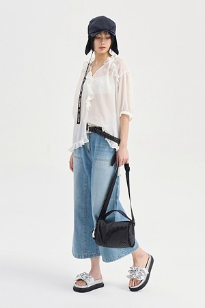 Vintage Washing Denim Pants (blue)