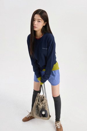 Chouetties by LUCKY CHOUETTE_Stripe Trunk Shorts (blue)