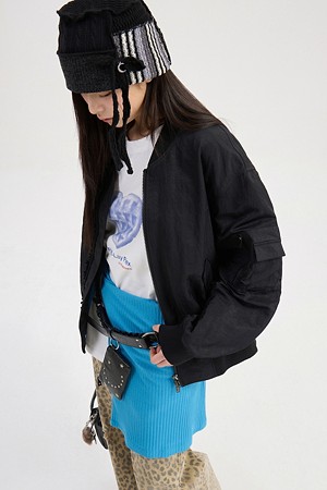 Chouetties by LUCKY CHOUETTE_ Loose-fit Graphic Short Sleeve T-shirts (white)