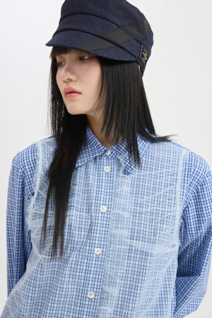 Check Mix Shirt Blouse (multi color)