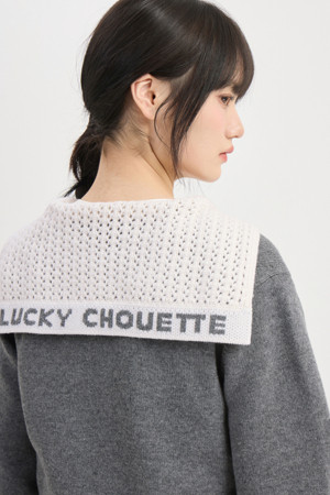 Sailor Collar Knit Pullover (melange grey)