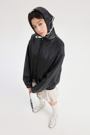 Chouetties by LUCKY CHOUETTE_Unbalance Shirring Mini Skirt (light begie) 