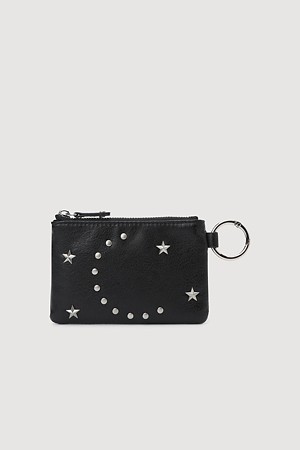 Chouetties by LUCKY CHOUETTE_ Metal Point Purse (black)