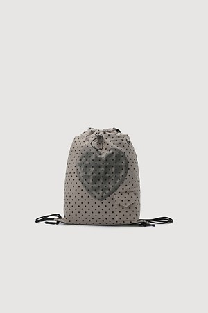 Chouetties by LUCKY CHOUETTE_ Graphic Dot Backpack (beige)