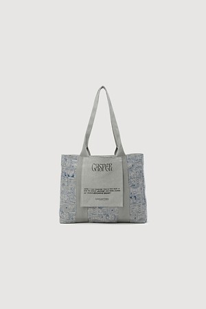 [CASPER X CHOUETTIES] Casper Printing Shopper Bag (multi color)