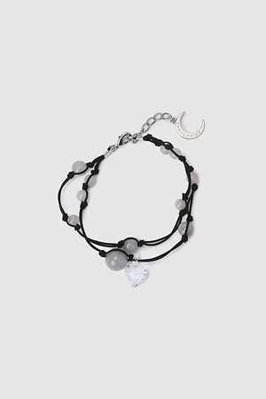 [Chouetties] Heart Pendant Bracelet (multi color)