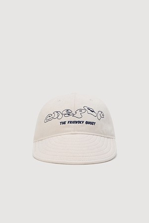 [CASPER X CHOUETTIES] Lettering Point Ball Cap (ivory)
