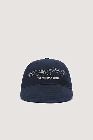 [CASPER X CHOUETTIES] Lettering Point Ball Cap (dark navy)