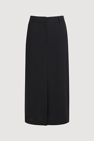H-Line Long Skirt (black)