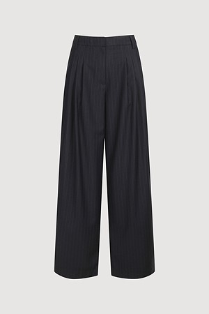 [Re-Order] [Atelier] Tuck Point Solid / Stripe Pants