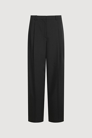 Tuck Point Wide Pants (black)