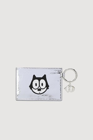 [FELIX X LUCKY CHOUETTE] Felix Wallet Charm (silver)