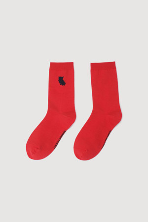 Chouette Point Socks(red)