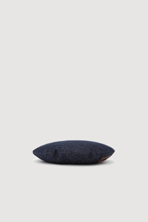 Flower Pattern Beret (dark navy)