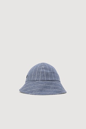 Striped Bucket Hat(blue)