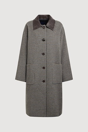 Hound Tooth Mac Coat