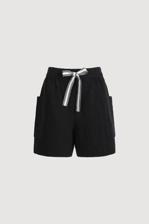 Jacquard Banding Knit Shorts