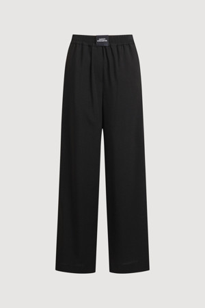 Silky Side Line Wide Pants