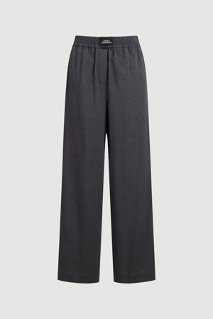 Silky Side Line Wide Pants