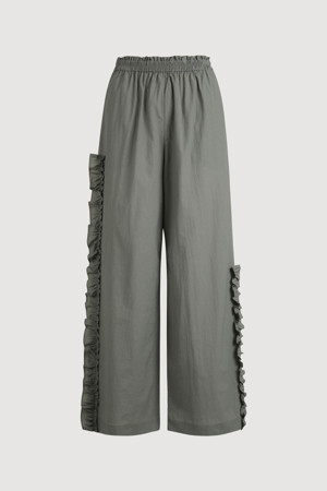 Nylon Frill Pants